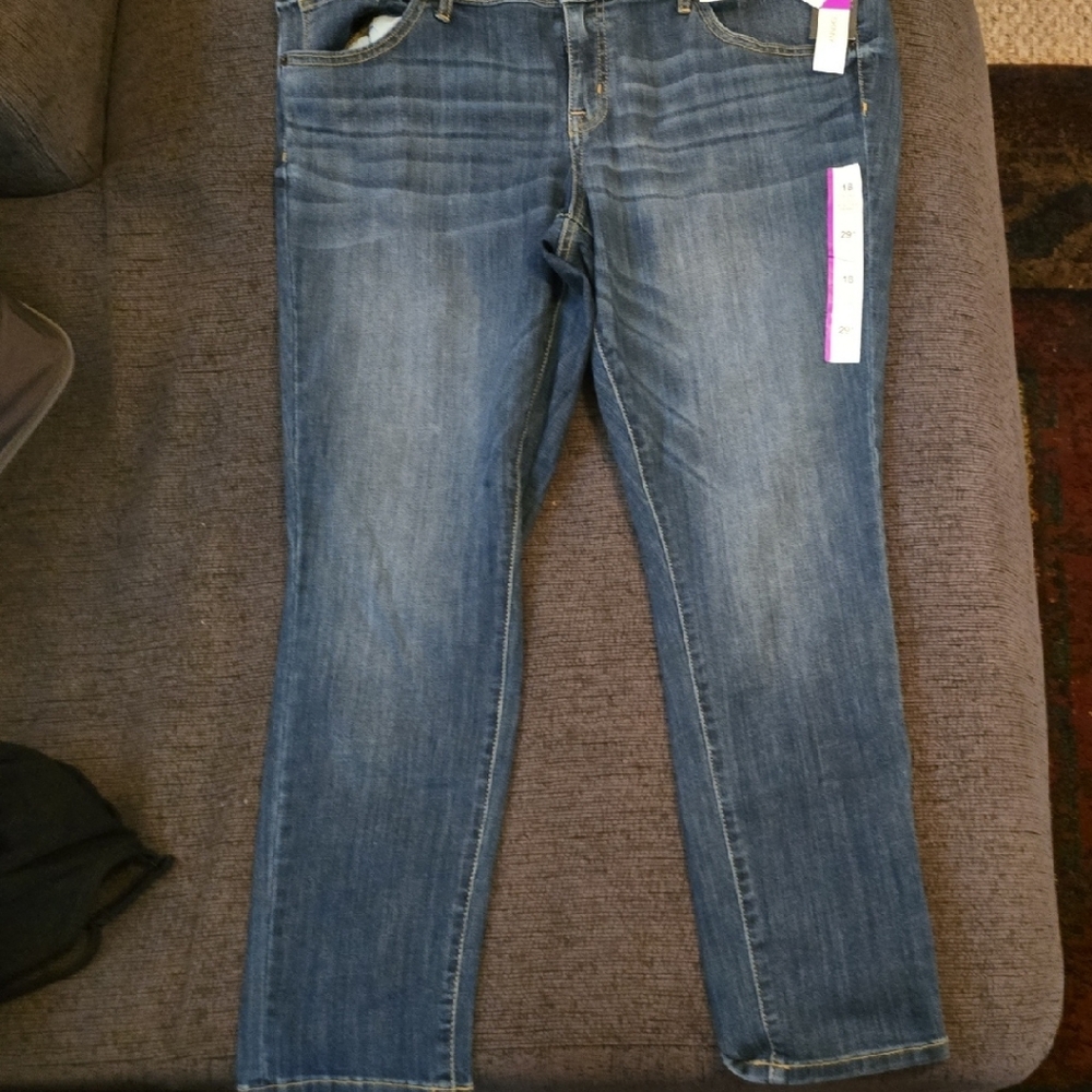 Mossimo Supply Co. Denim Straight Leg Jeans